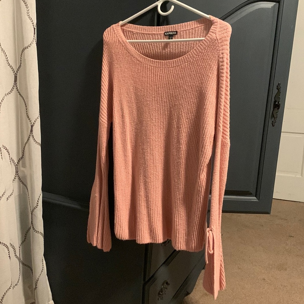 Pink lightweight sweater
